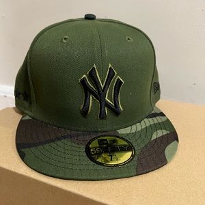 New Era 59 Fifty Yankees Camouflage fitted Baseball Hat